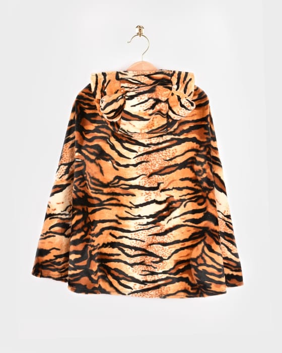 Tiger Costume Cape, size 3-8 years