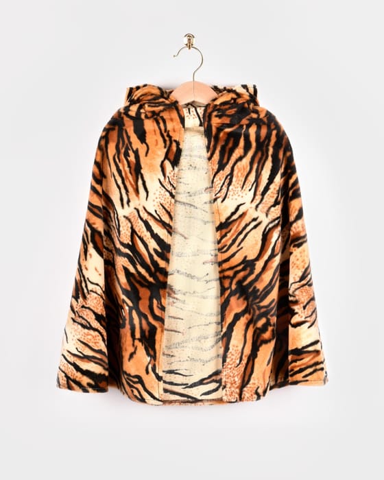 Tiger Costume Cape, size 3-8 years