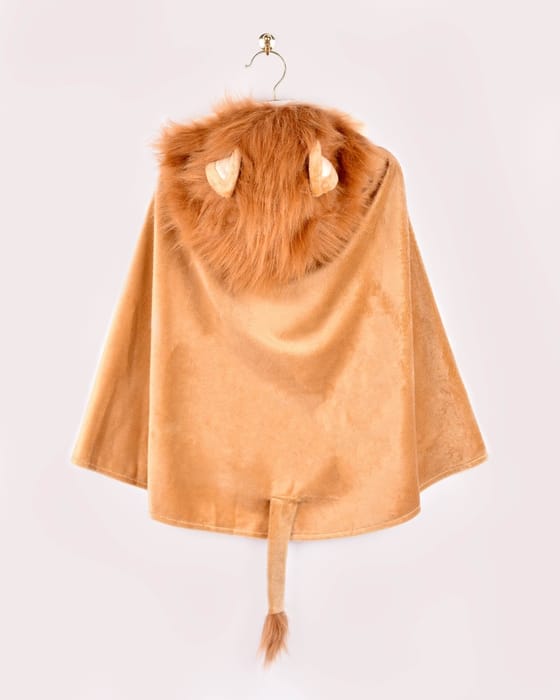 Lion Costume Cape, size 3-8 years