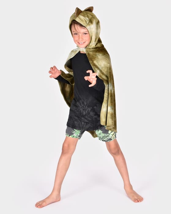 Dinosaur Costume Cape, size 3-8 years