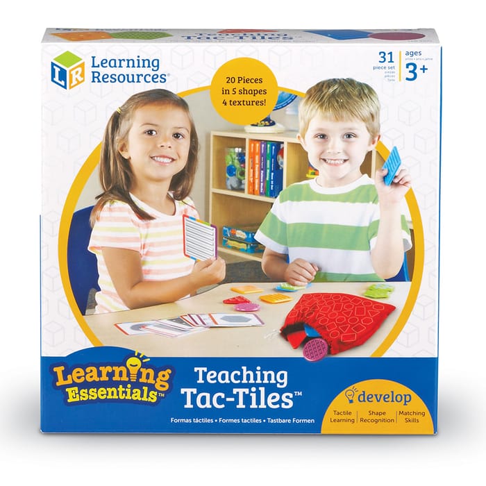 Teaching Tac-Tiles Feel & Match Game