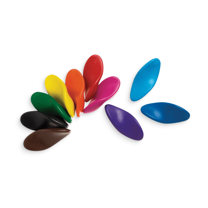 Ergonomic Crayons, 10 pcs