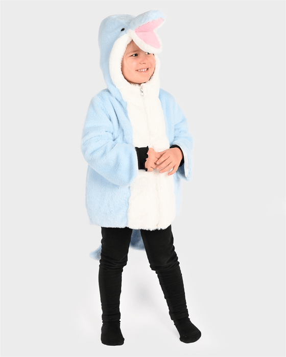 Dolphin Costume, Size 2-4 Years