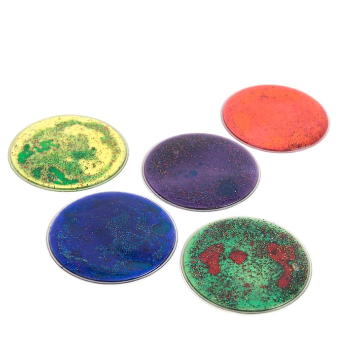 Squidgy Sparkly Fidget Toys, 5 pcs
