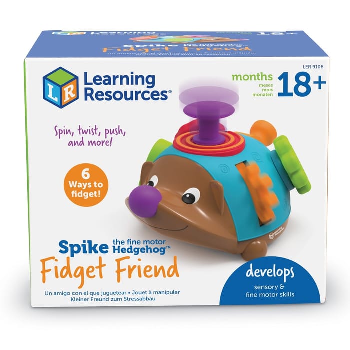 Spike the Fine Motor Hedgehog - Fidget Friend