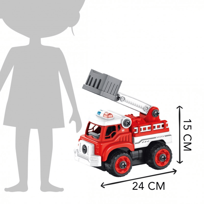 Build Your Own RC Fire Truck