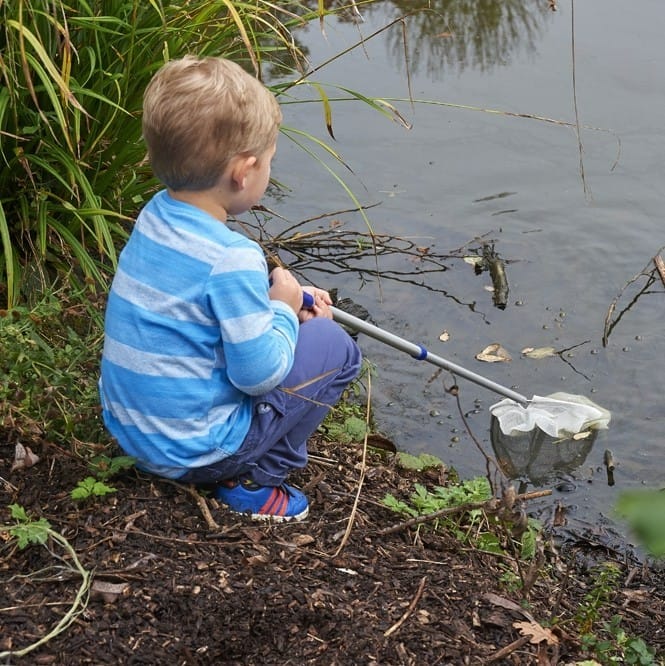 Fishing Net with Aluminium Telescopic Rod