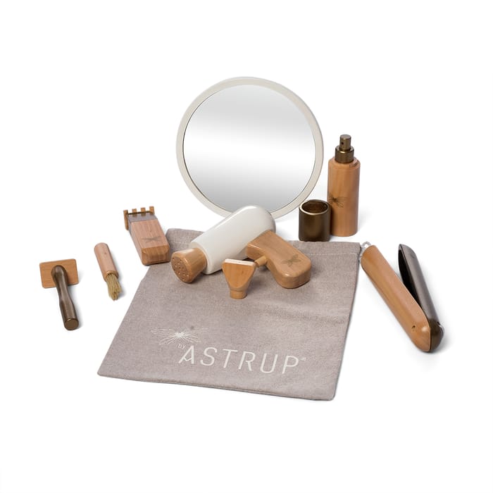 Wooden Hair Stylist Kit, 9 pcs