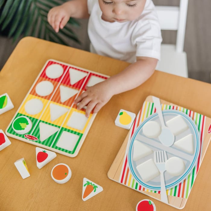 Wooden Shape Sorting Grocery Cart/Walker