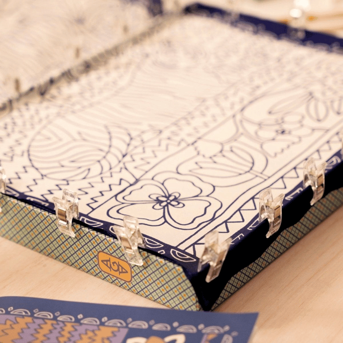 Atelier 10 - Silk Painting (Tigers)