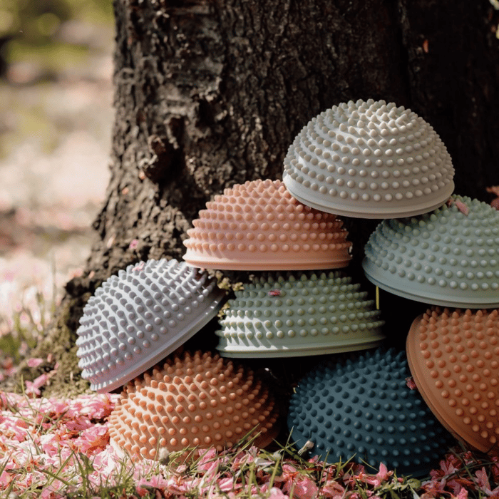 Sensory Stones Ø16 cm - Sunset, 4 pcs