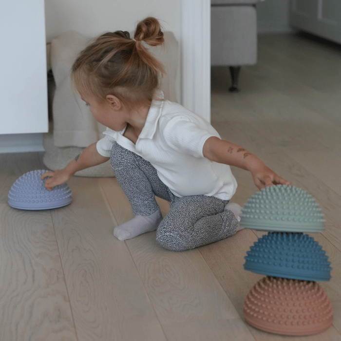 Sensory Stones Ø16 cm - Sunset, 4 pcs