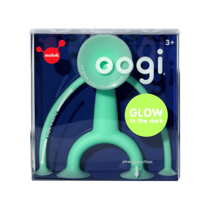 Oogi Suction Cup Toy 13cm - Glow-in-the-Dark, 1 pc