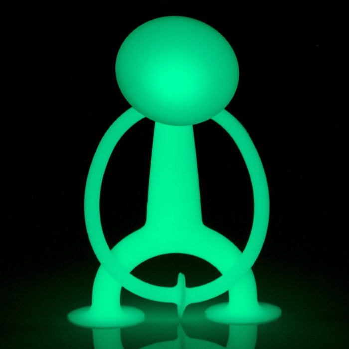 Oogi Suction Cup Toy 13cm - Glow-in-the-Dark, 1 pc
