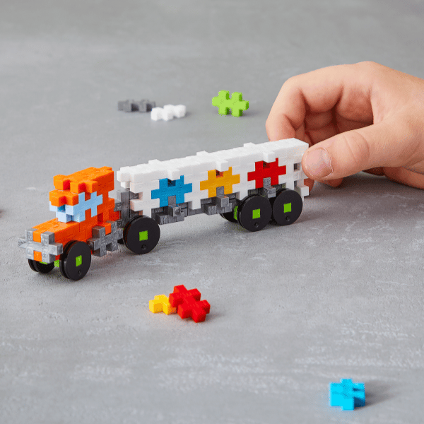 Plus-Plus - Truck, Tube with 100 pcs
