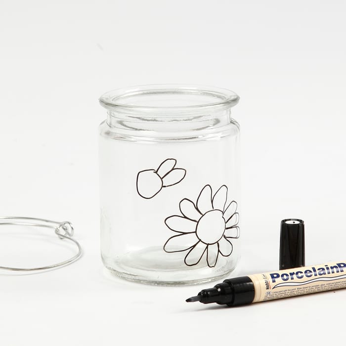 Glass & Ceramic Marker - Outlines, Semi-Opaque