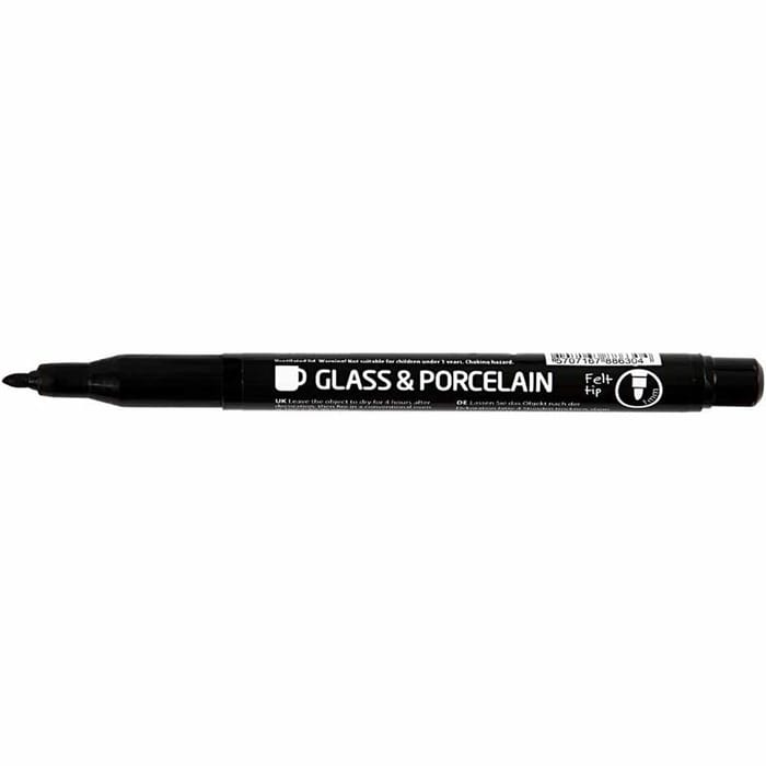 Glass & Ceramic Marker - Outlines, Semi-Opaque