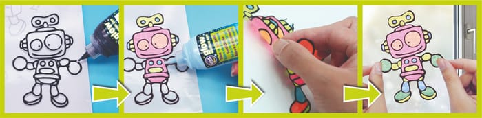Glow in the Dark - Window Art