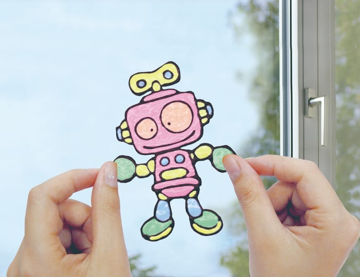 Glow in the Dark - Window Art