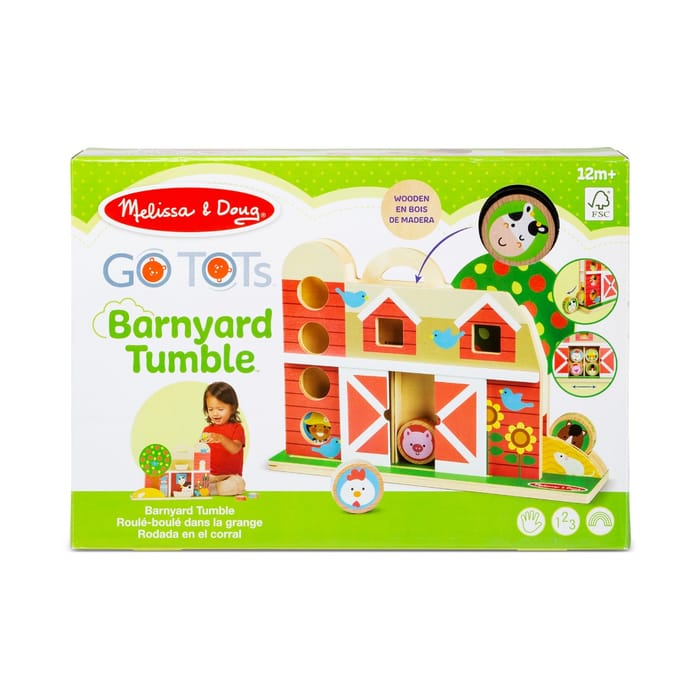 GO Tots Barnyard Tumble - Roll, Stack & Grasp