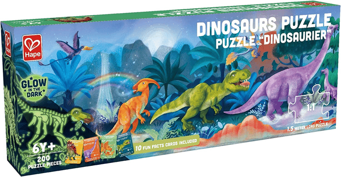 Floor Puzzle - Dinosaurs, 200 pcs