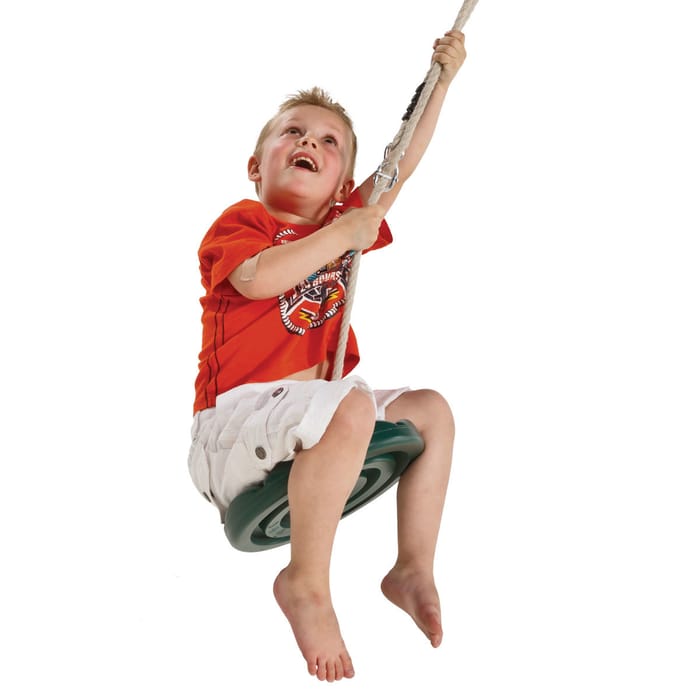 Disc Swing for Zip Line Ø28 cm