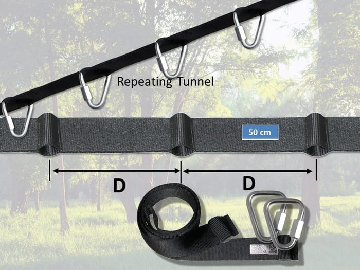 Swing Tree Hanging Strap - Horizontal, 800 cm