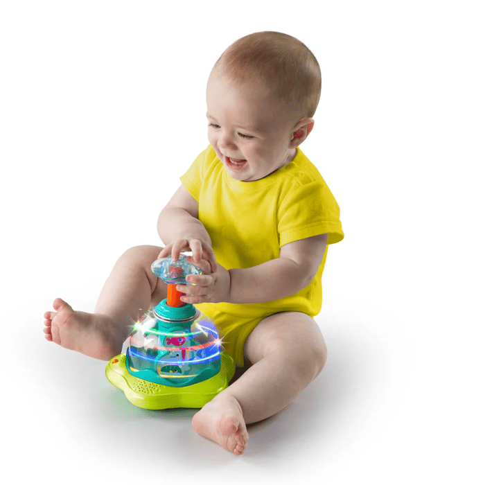 Press & Glow Spinner with Lights and Music