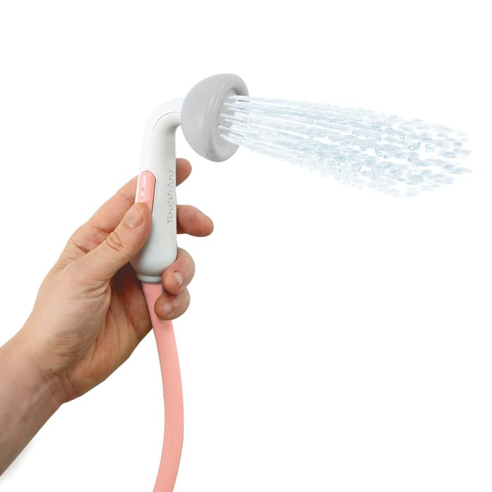 Elephant Battery-Powered Baby Shower Set, Pink