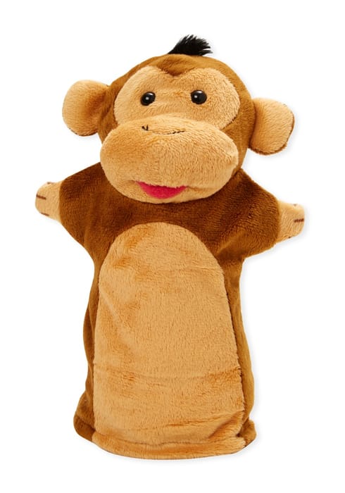 Hand Puppets - Zoo Friends, 4 pcs