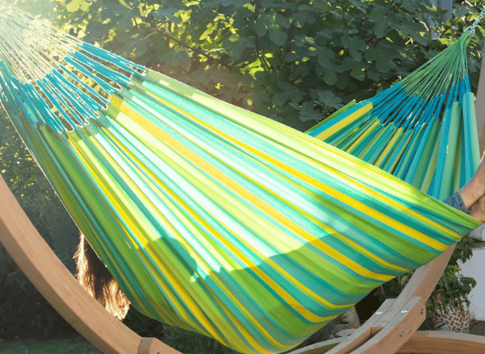 Outdoor Kingsize Hammock - Lime