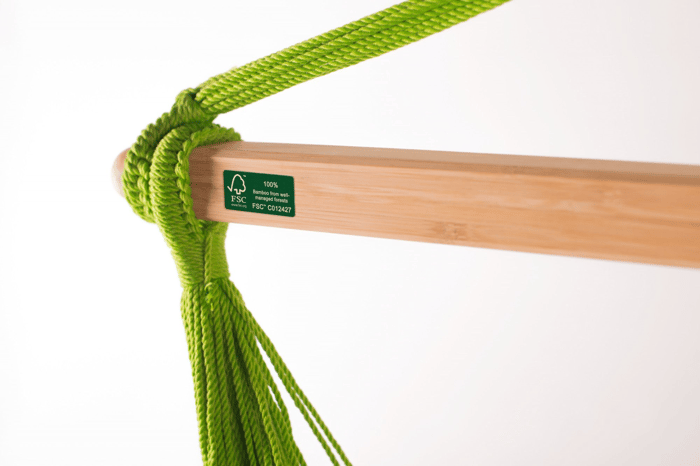 Outdoor Single Hammock Chair - Lime