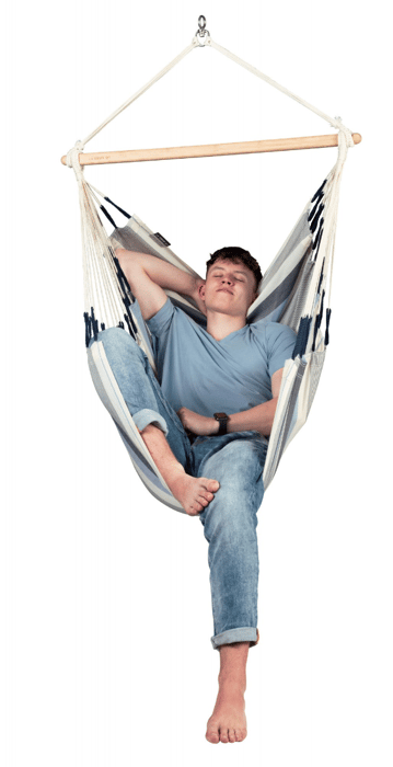 Outdoor Single Hammock Chair - Sea Salt