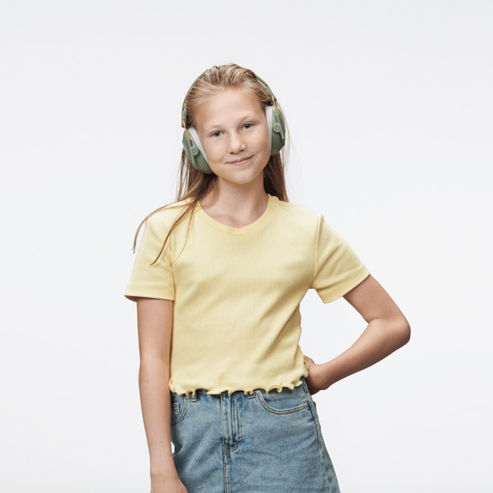 Muffy Kids Earmuffs 5-12 yrs - Green