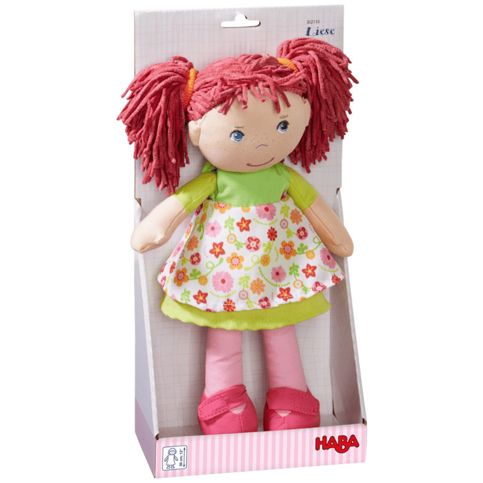 Fabric Doll - Lisa, 30 cm