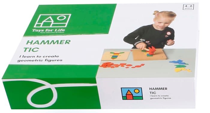 Hammer & Nails Game - Geometric Figures