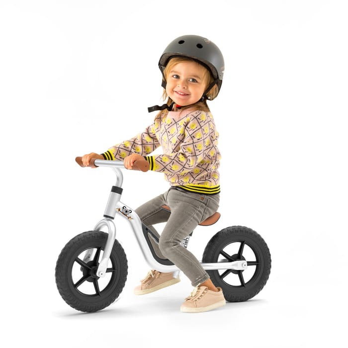 Balance Bike Charlie - Silver (18 mos - 4 yrs)