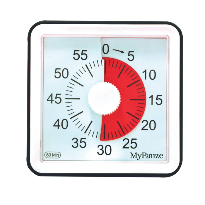 Visual Timer 8x8 cm
