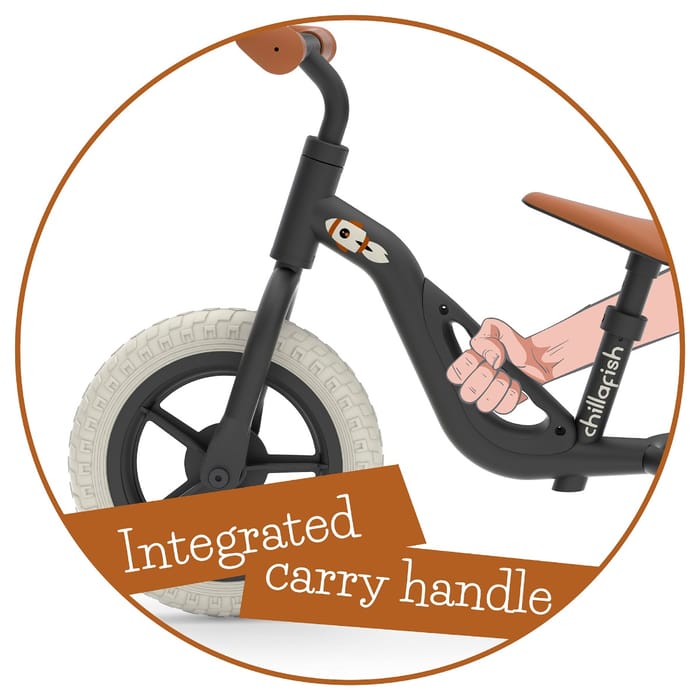 Balance Bike Charlie - Black (18 mos - 4 yrs)