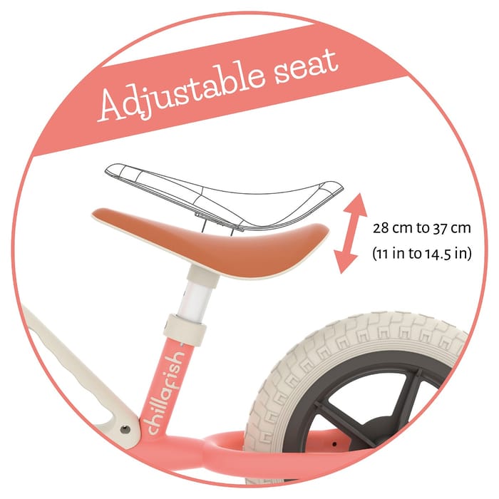 Balance Bike Charlie - Flamingo (18 mos - 4 yrs)