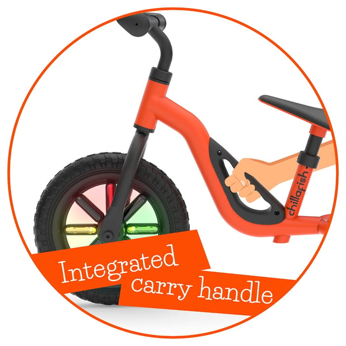 Balance Bike Charlie GLOW - Orange (18 m - 4 yrs)