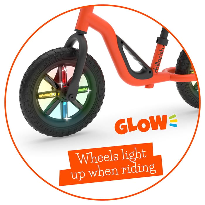 Balance Bike Charlie GLOW - Orange (18 m - 4 yrs)
