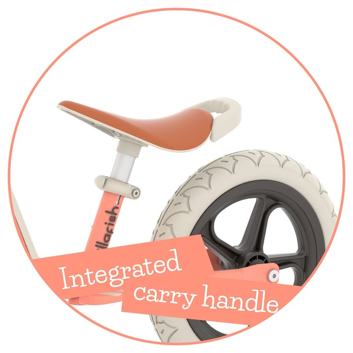 Balance Bike Charlie LUX - Coral (2-5 yrs)