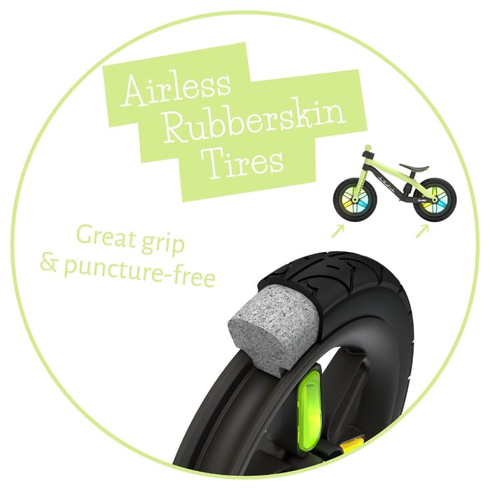 Balance Bike BMXie GLOW - Pistachio (2-5 yrs)