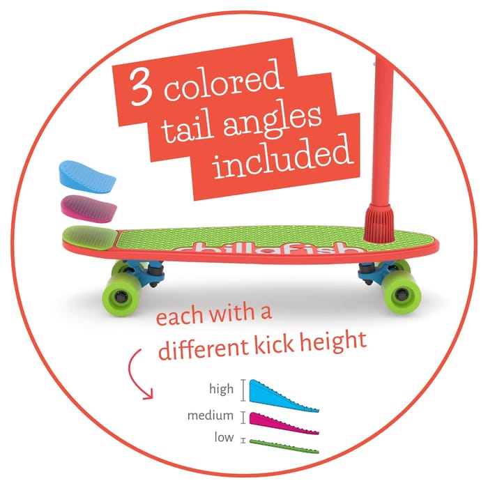 2-in-1 SkatieSkootie - Red