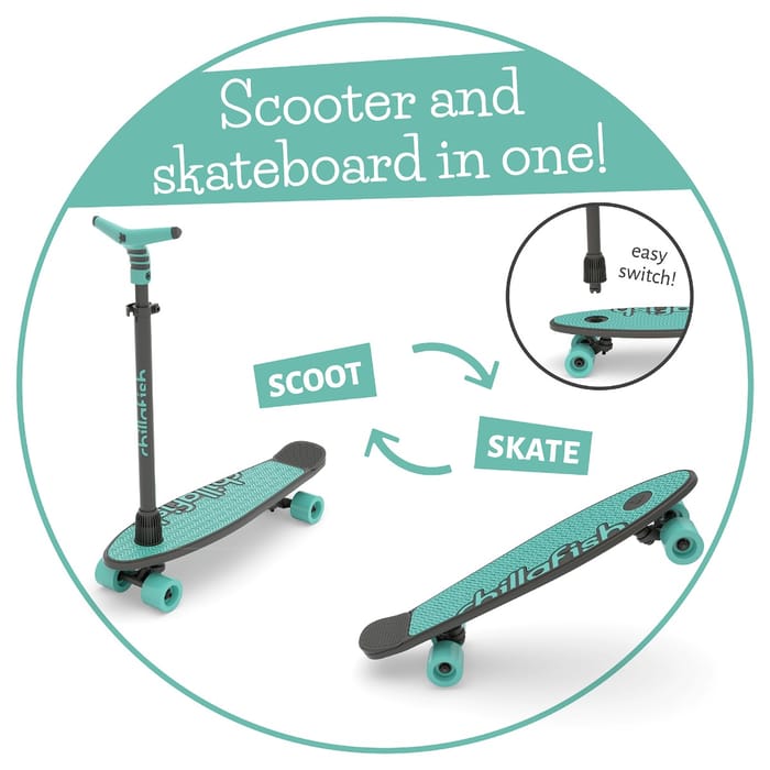 2-in-1 SkatieSkootie - Mint