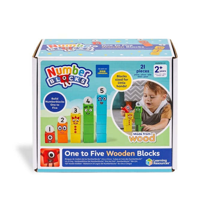 Numberblocks - One to Five Wooden Blocks