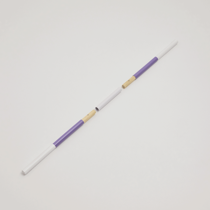 Cheval Roi Accs. - Jump Poles, White/Purple, 2 pcs