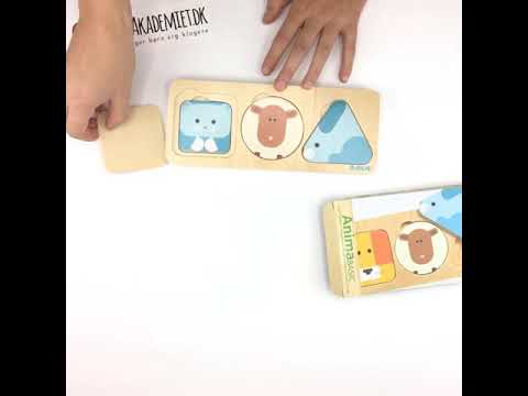 Layered Puzzle - AnimaBasic, Shapes & Animals