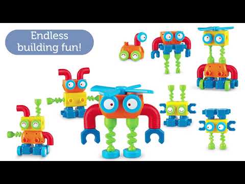 123 Build It! Robot Factory Building Set